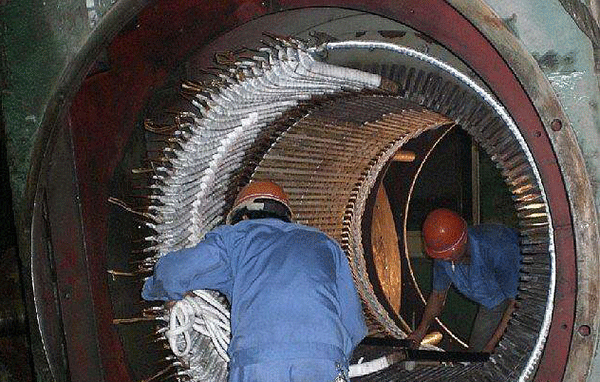 西安西瑪高壓電機(jī)定子線圈接地故障案例解析。