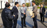 西瑪電機(jī)公司總經(jīng)理?xiàng)钐炖麍A滿完成對華東市場的考察。——西安博匯儀器儀表有限公司